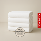 Cadence™ hennep-handdoek: 100% biologisch