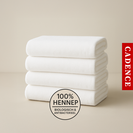 Cadence™ hennep-handdoek: 100% biologisch