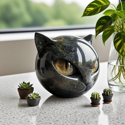 Boobaloo™ Exquise Black Cat. mysterie en elegantie in huis.