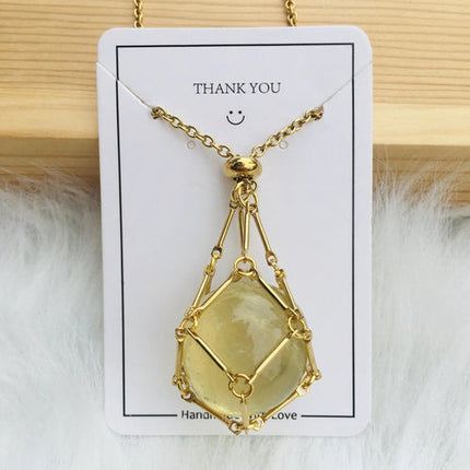 Jewelance™ - Verstelbare Kristallen Stenen Houder Ketting