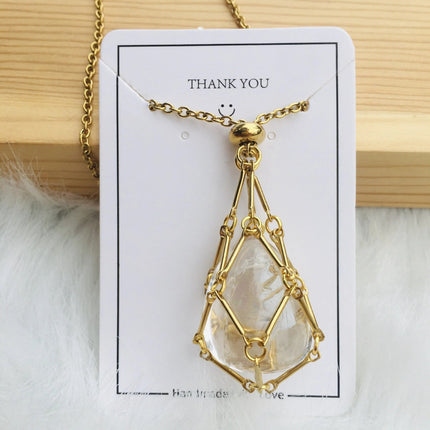 Jewelance™ - Verstelbare Kristallen Stenen Houder Ketting