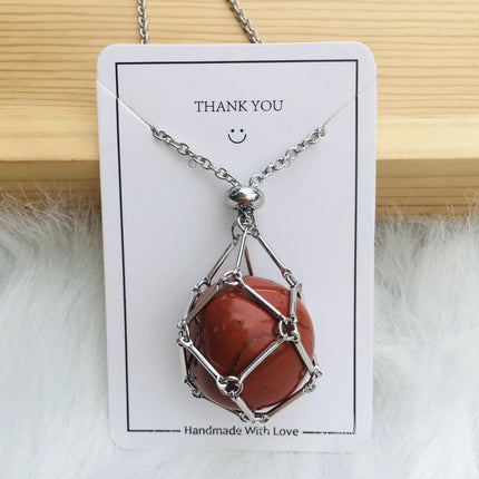Jewelance™ - Verstelbare Kristallen Stenen Houder Ketting
