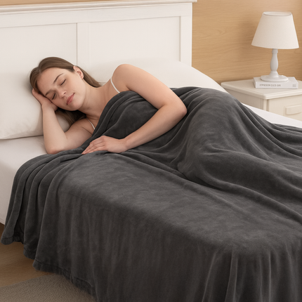 Boobaloo™ Verwarmde Plush Deken – Veilig & Ultiem Comfortabel