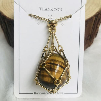 Jewelance™ - Verstelbare Kristallen Stenen Houder Ketting