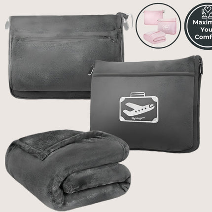 FlyHugz® Blanket & Comfort Bag