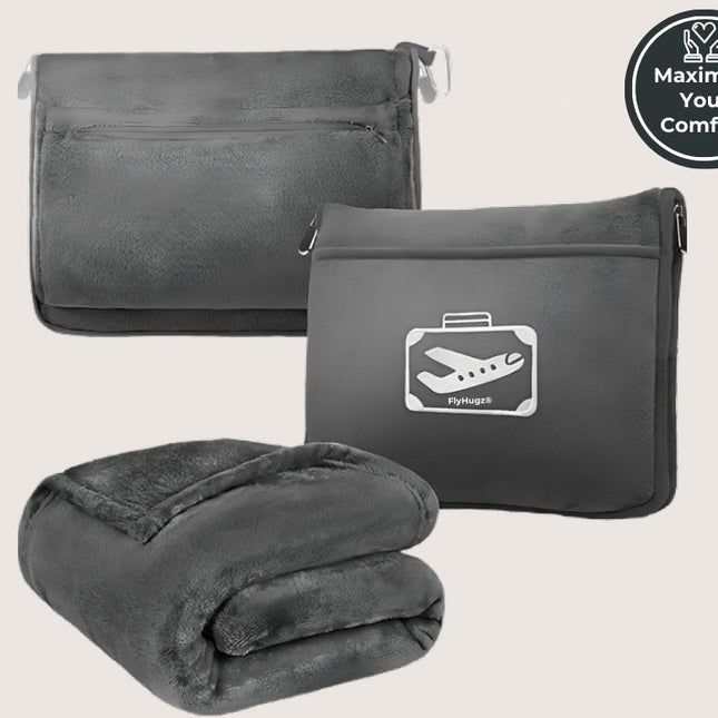 FlyHugz® Blanket & Comfort Bag