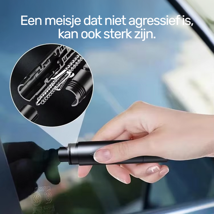 Baseus Auto Veiligheidshamer - Reddingshulpmiddel met Gordelsnijder