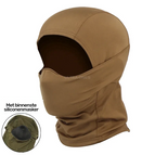 met binnenmasker BRUIN