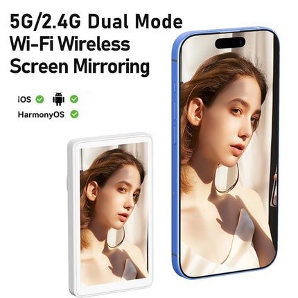 Suitable for iPhone and Android Smart Magnetic Wireless Phone Vlog Selfie Monitor Screen