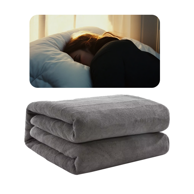 Boobaloo™ Verwarmde Plush Deken – Veilig & Ultiem Comfortabel