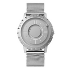 Zilver | Cijfers met mesh bandje