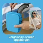blauw