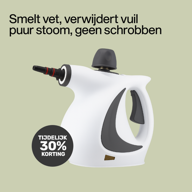 Handstoomreiniger 1050W – Compact, Krachtig en Chemievrij