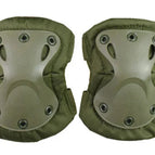 Groene kniebeschermer