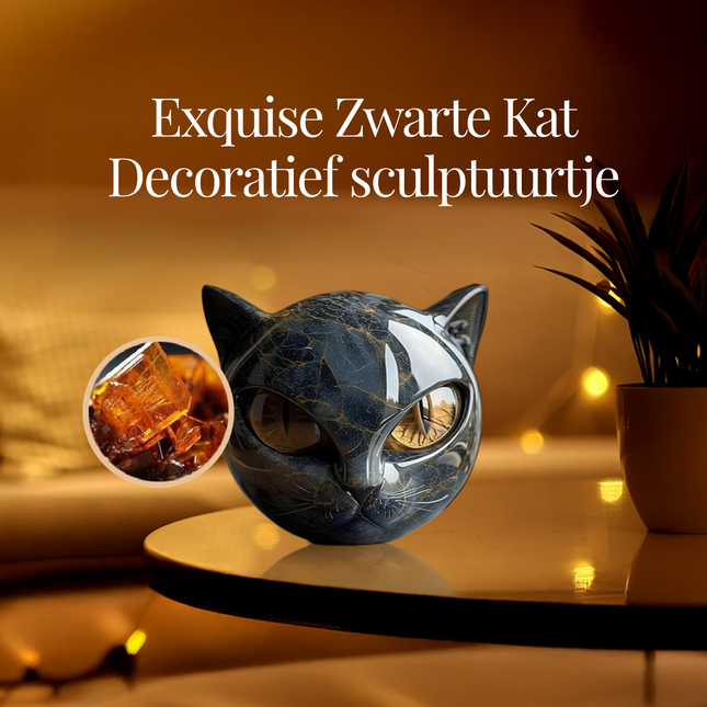 Boobaloo™ Exquise Black Cat. mysterie en elegantie in huis.