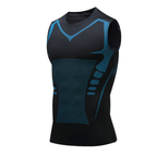 Zwart - Blauw / S (50-60 kg)