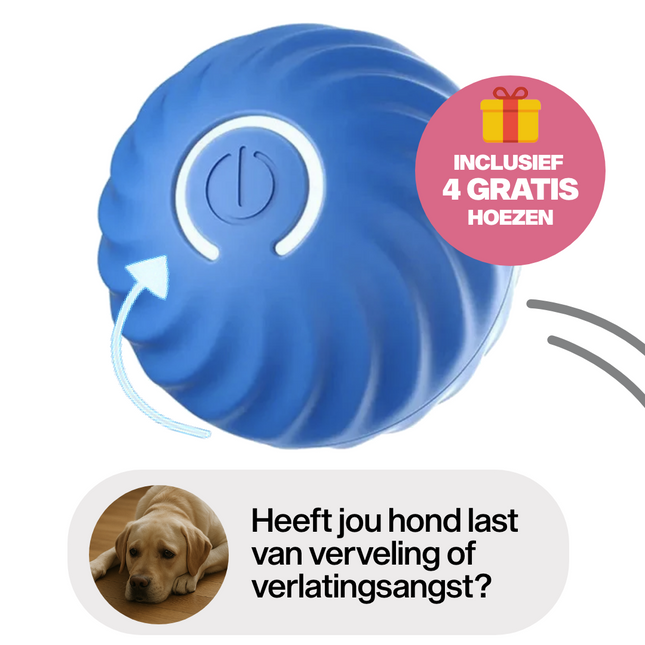Actieve RollBall™ – Therapeutisch speelgoed voor eindeloos hondenplezier!