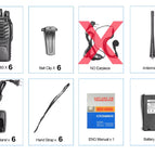 6 stuks zonder oortelefoon / Eu